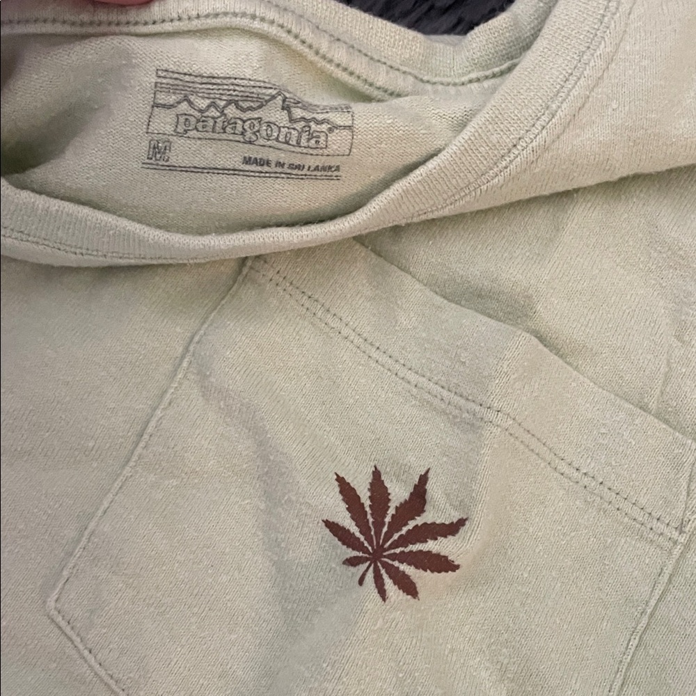 Patagonia hemp long sleeve - rare!!! Organic hemp / logo / Patagonia!!!